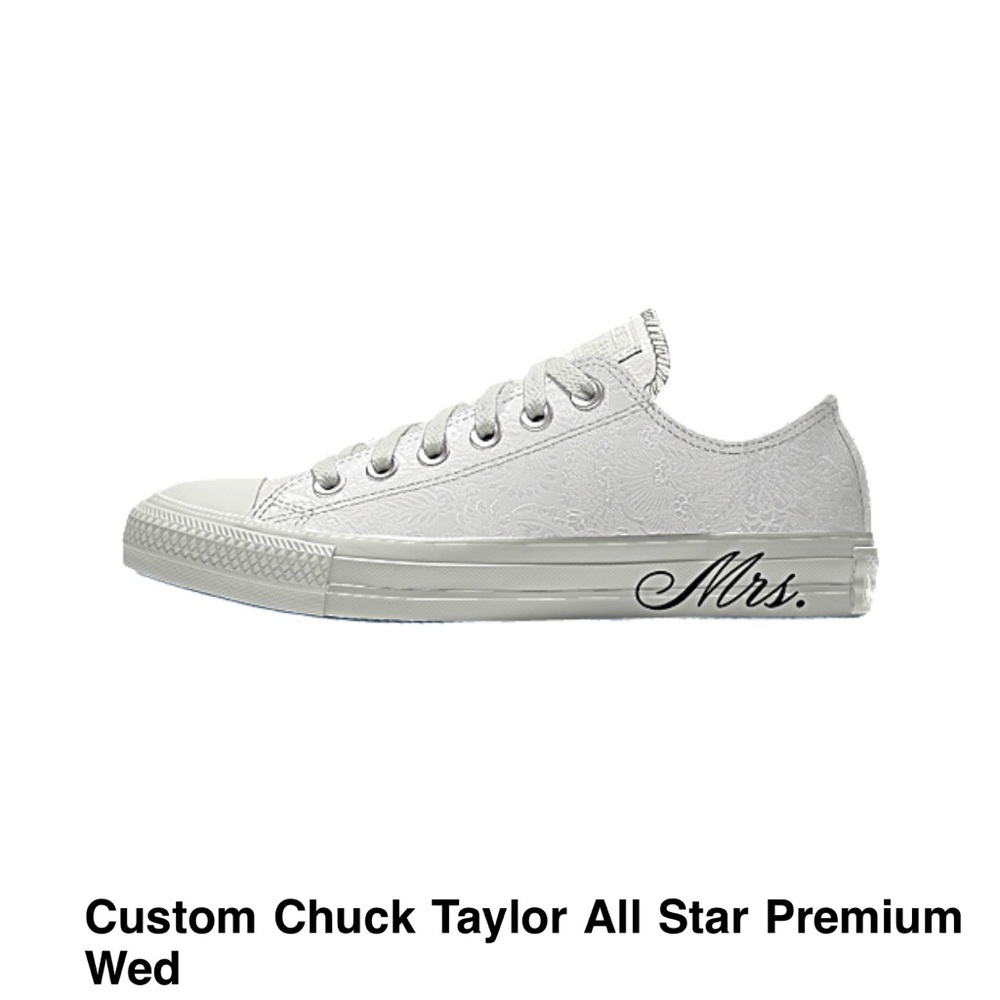 Chuck Taylor All-Stars, custom Converse, wedding shoes, wedding sneakers
